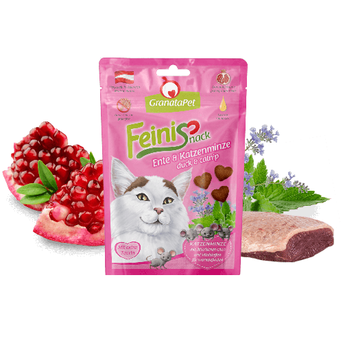 feinisnack 鸭肉 和 猫薄荷