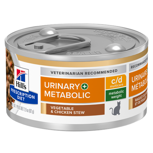 c/d Multicare + Metabolic Weight Vegetable & Chicken Stew